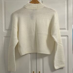 Express cream colored sweater NWT